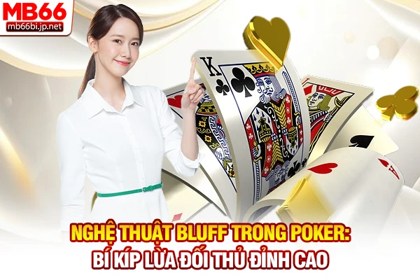 Nghệ Thuật Bluff Trong Poker: Bí Kíp Lừa Đối Thủ Đỉnh Cao